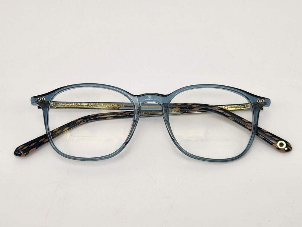 Etnia Barcelona Eyeglasses Frames KALLIO II BLBR Blue Brown 49-18-148